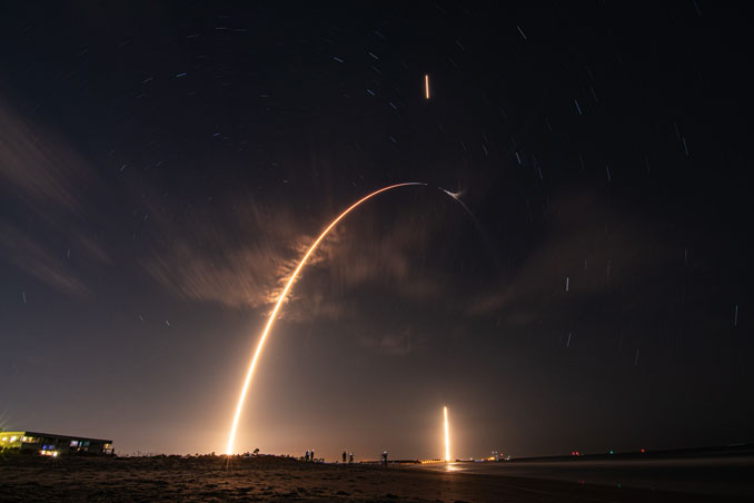 SpaceX launches Dragon cargo ship to space station